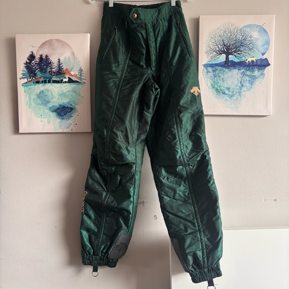 Descente Vintage Insulated Snow Ski Pants Mens US 32 women’s medium